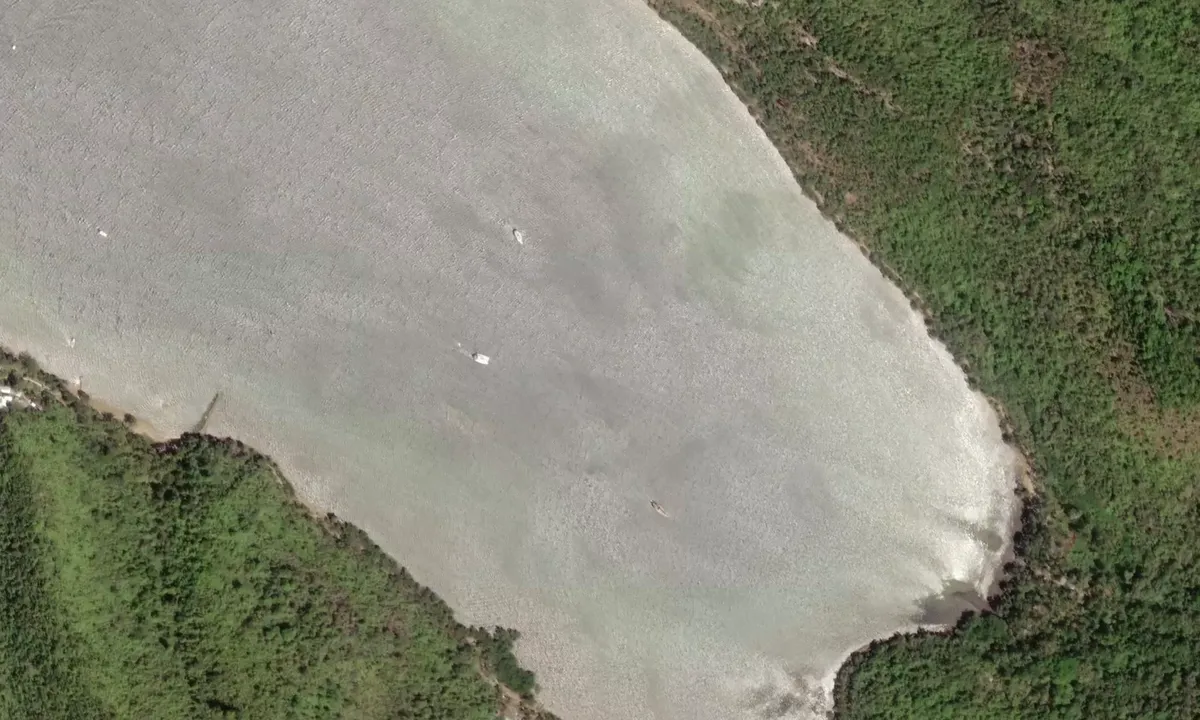 Satelite image of Busuanga