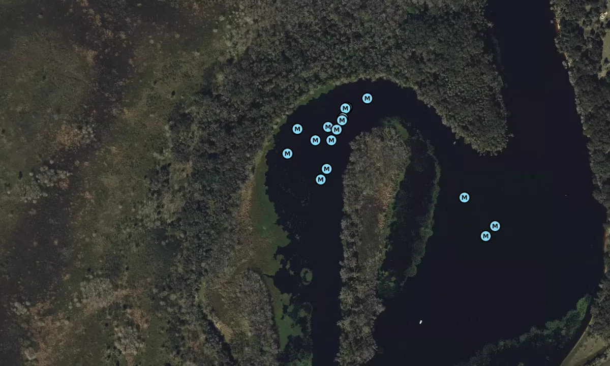 Satelite image of Butchers Bend