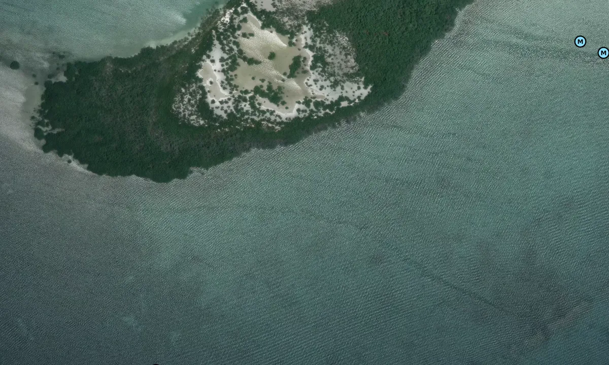 Satelite image of Butternut Mangrove