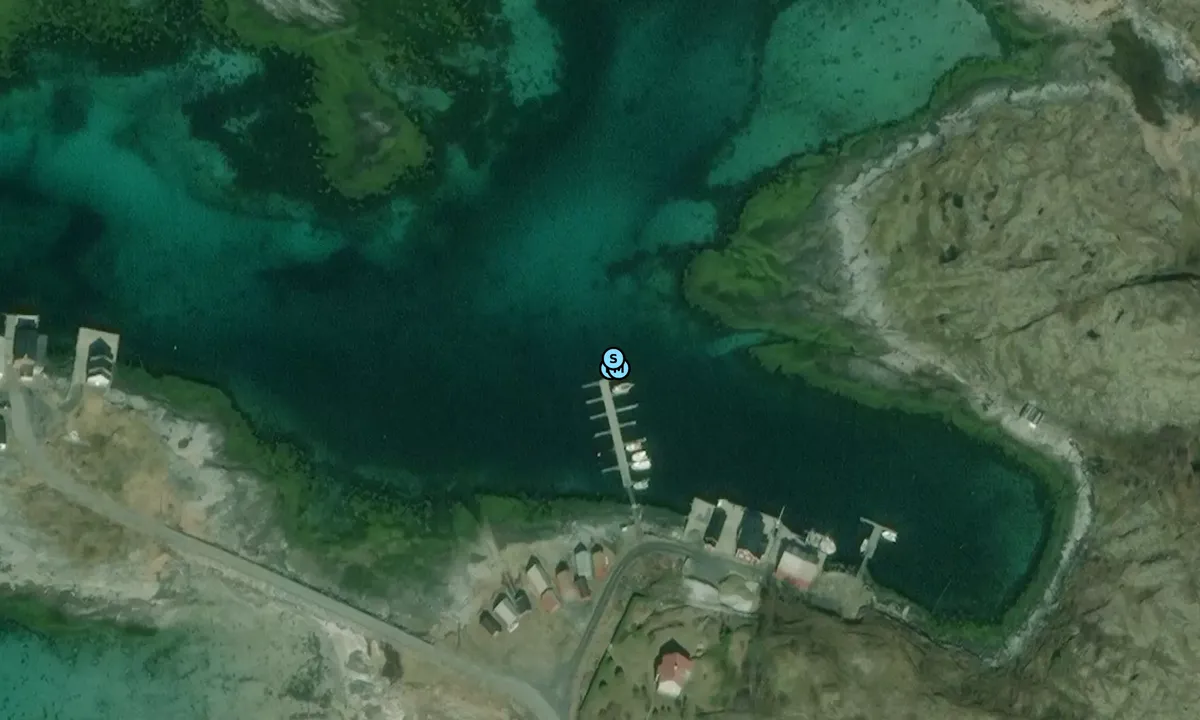 Satelite image of Buvågen