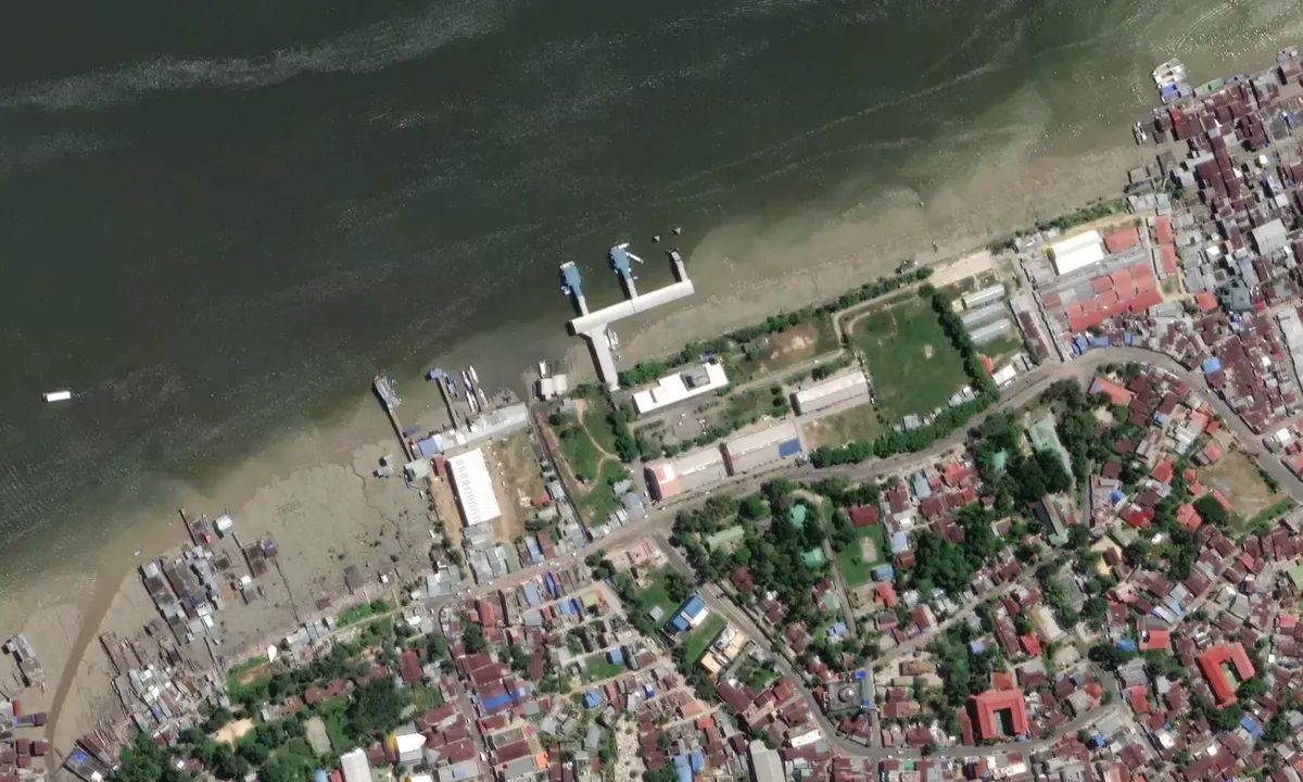 Satelite image of c