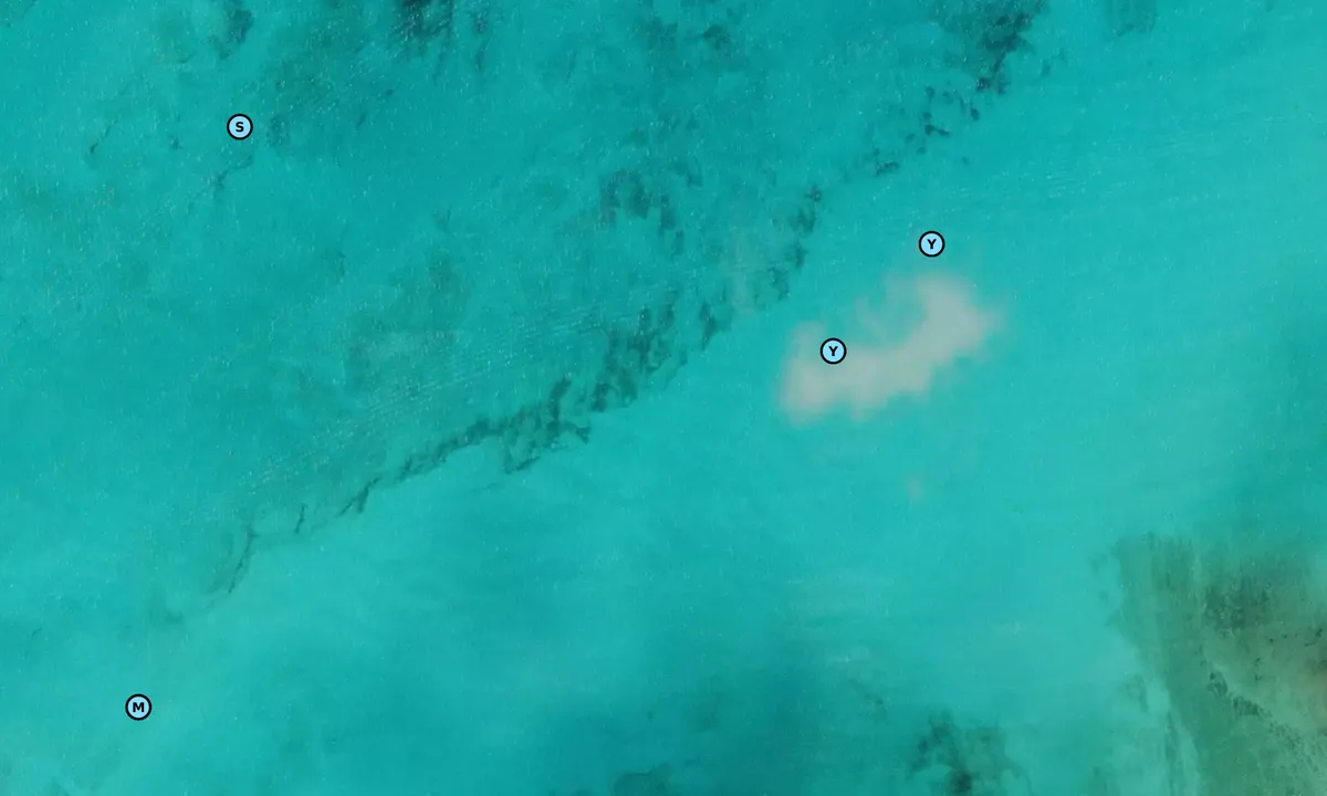 Satelite image of Cable Beach - Nassau