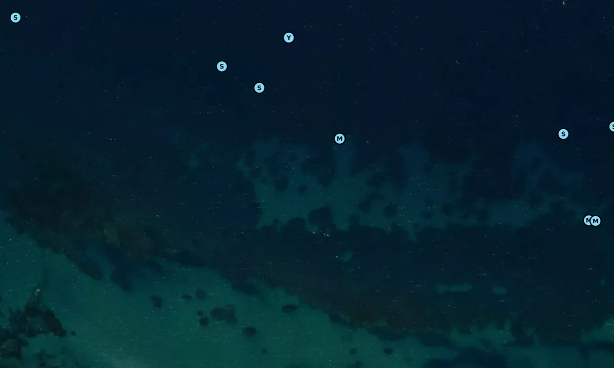 Satelite image of Cala Barbiere