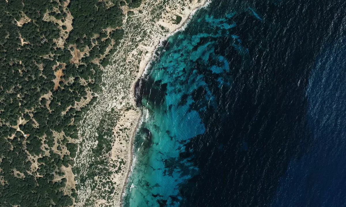 Flyfoto av Cala Codolar - Balearic Islands
