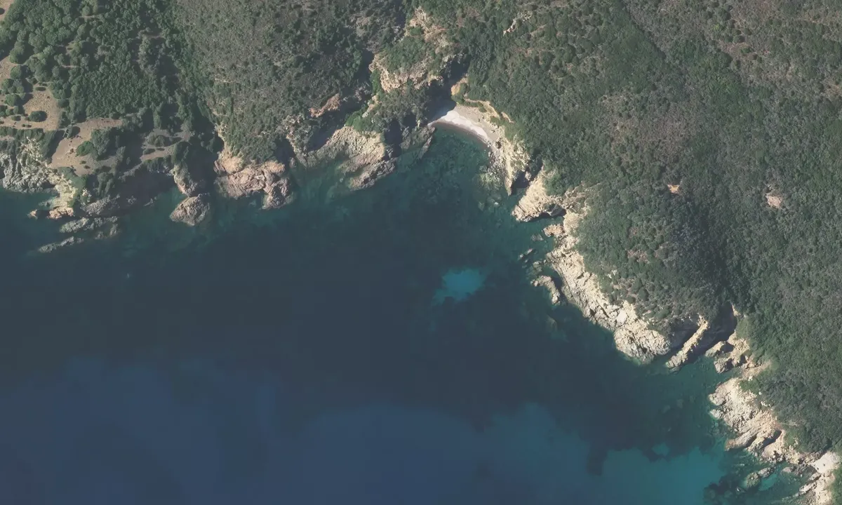 Satelite image of Cala di Palu - Piana