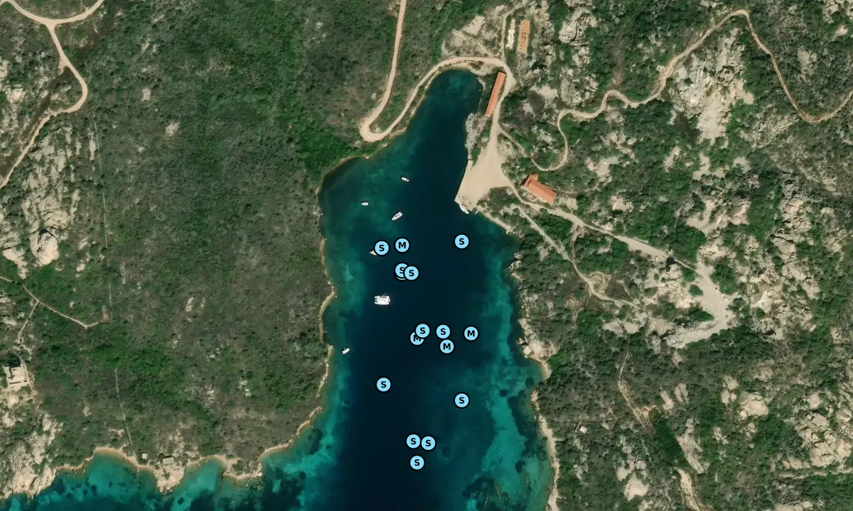Satelite image of Cala Di Villamarina