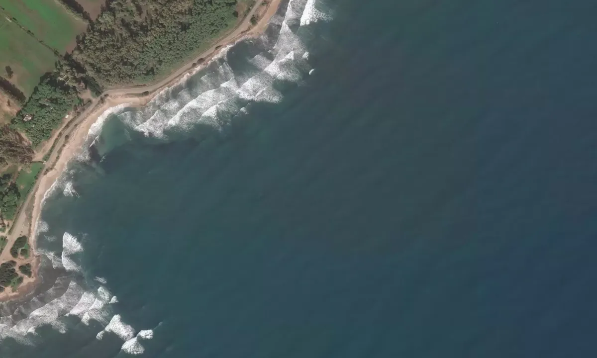 Flyfoto av Cala d'Ostia