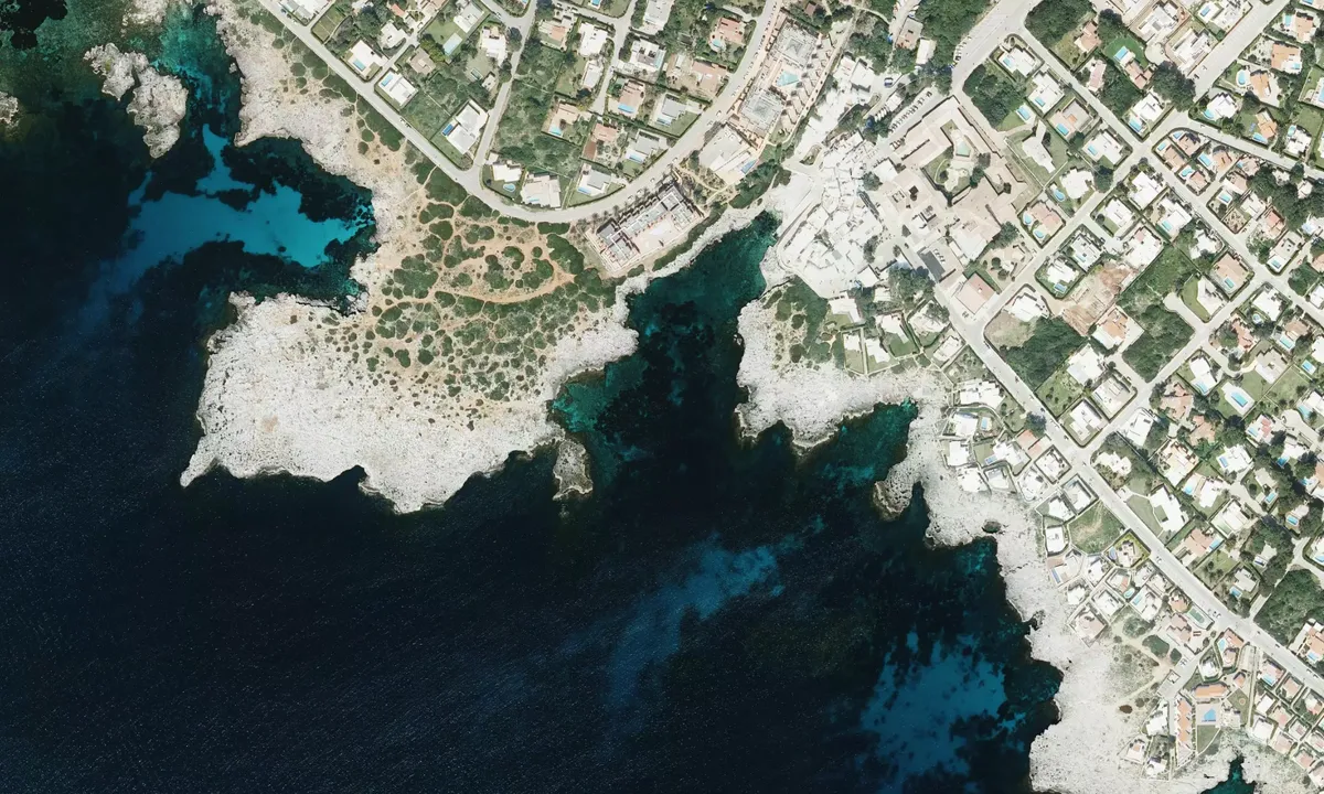 Flyfoto av Cala Fust