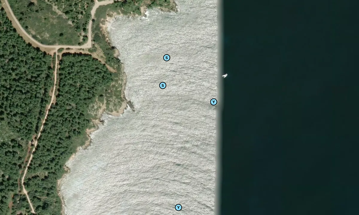 Satelite image of Cala Galera 1
