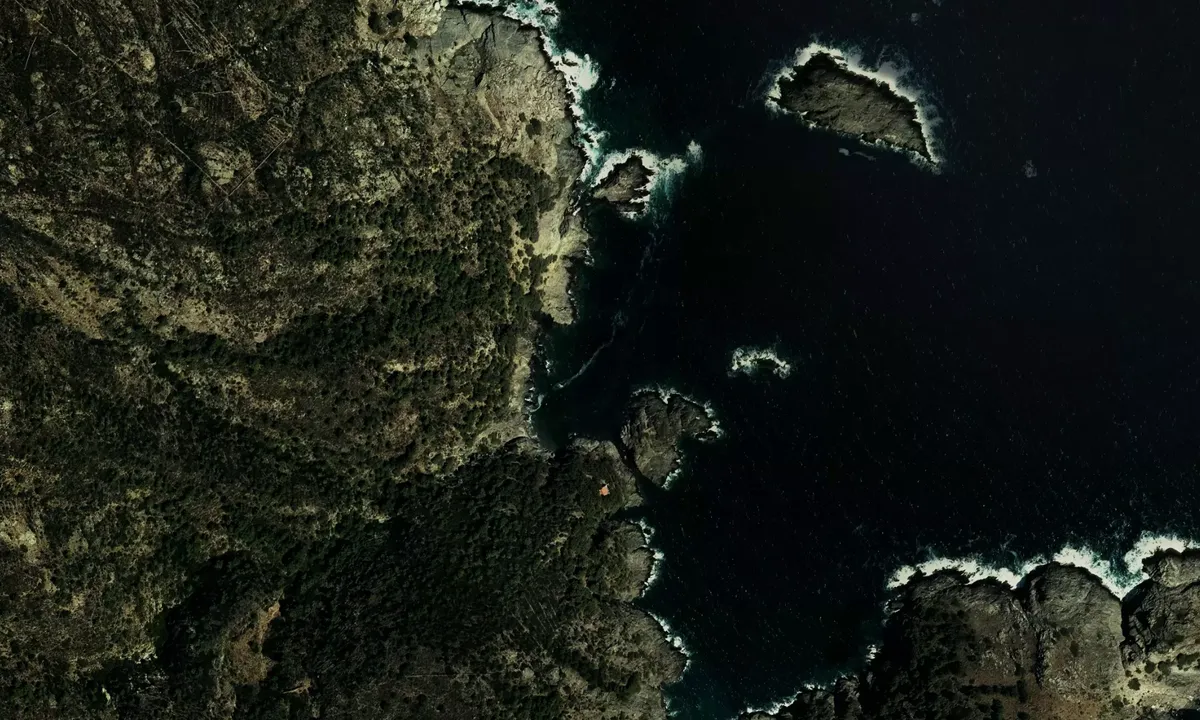 Flyfoto av Cala Galera