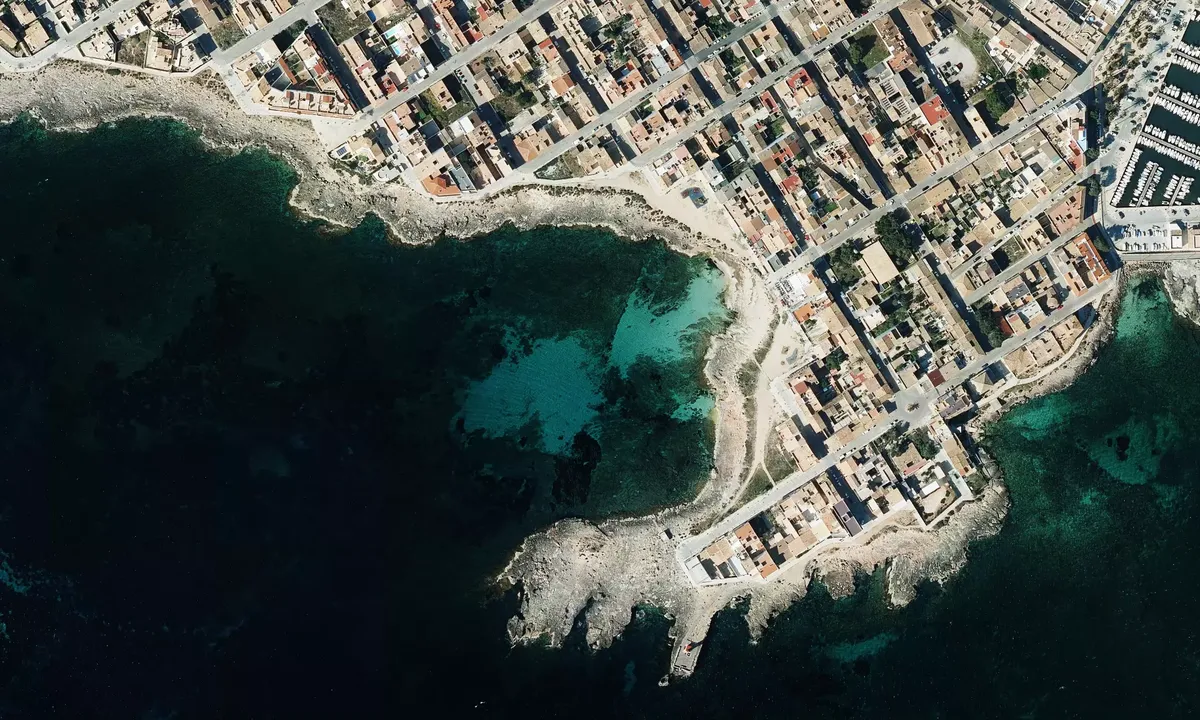 Satelite image of Cala Galiota