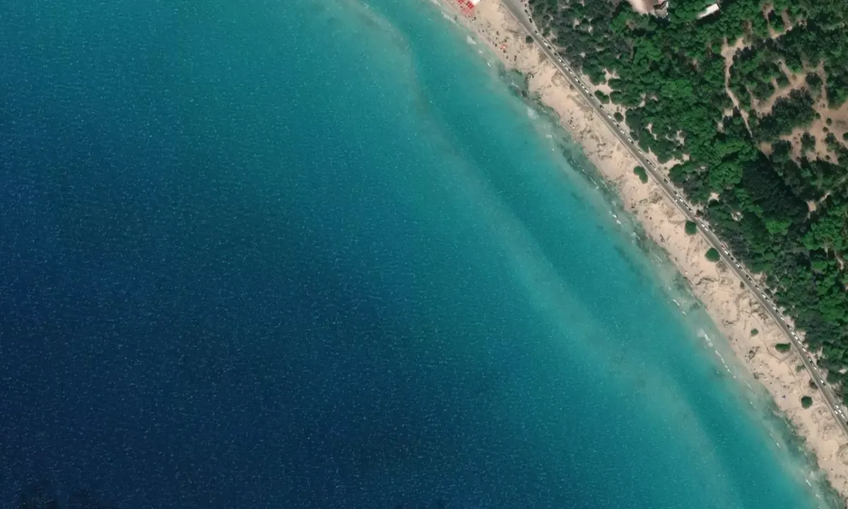 Satelite image of Cala Gallipoli