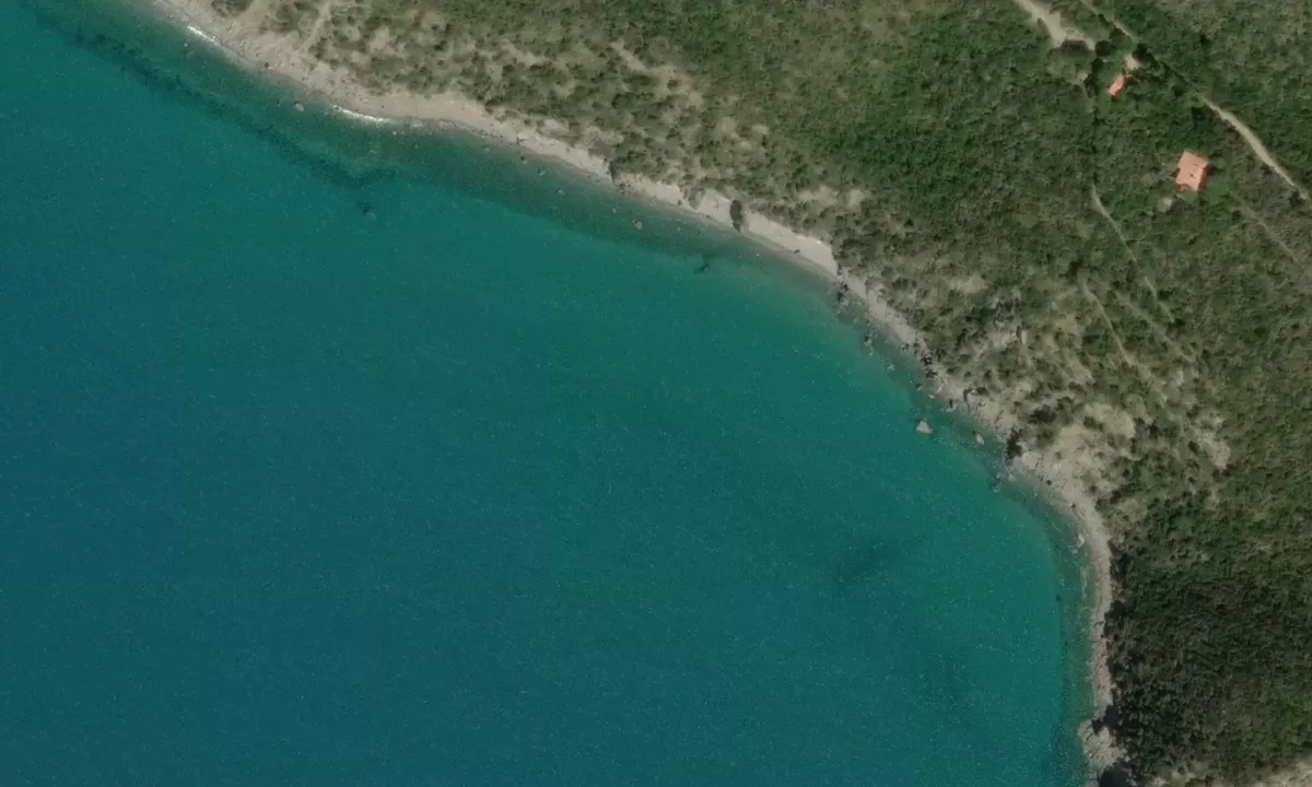 Satelite image of Cala Le Rocchette