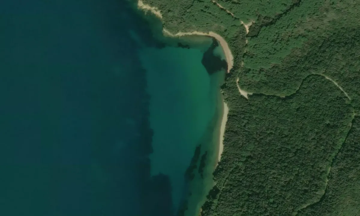 Satelite image of Cala Martina