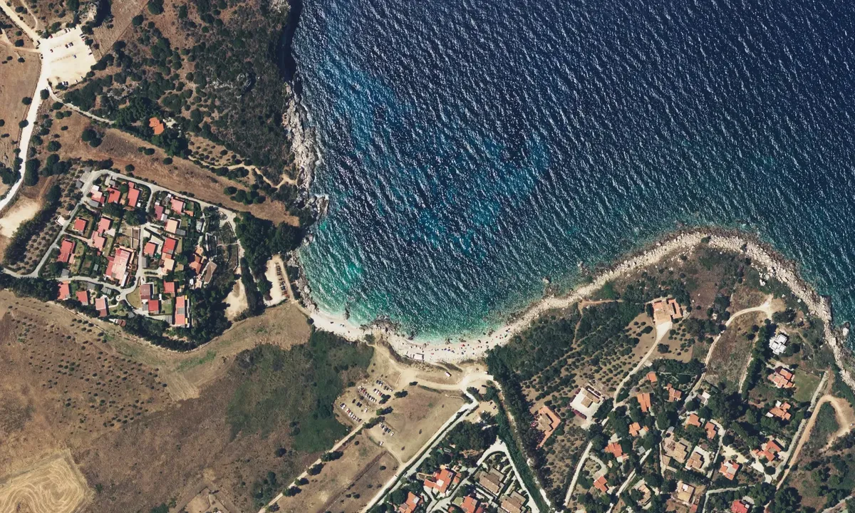 Satelite image of Cala Mazzo Di Sciaca