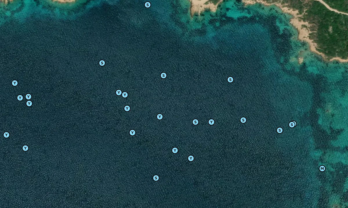 Flyfoto av Cala Mussitta