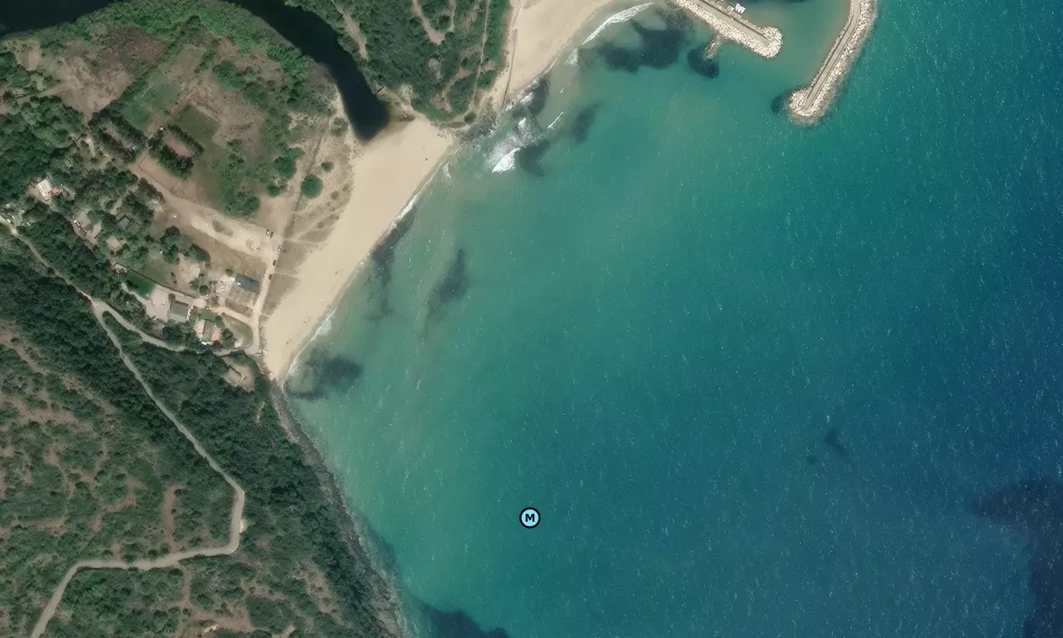 Satelite image of Cala Osalla