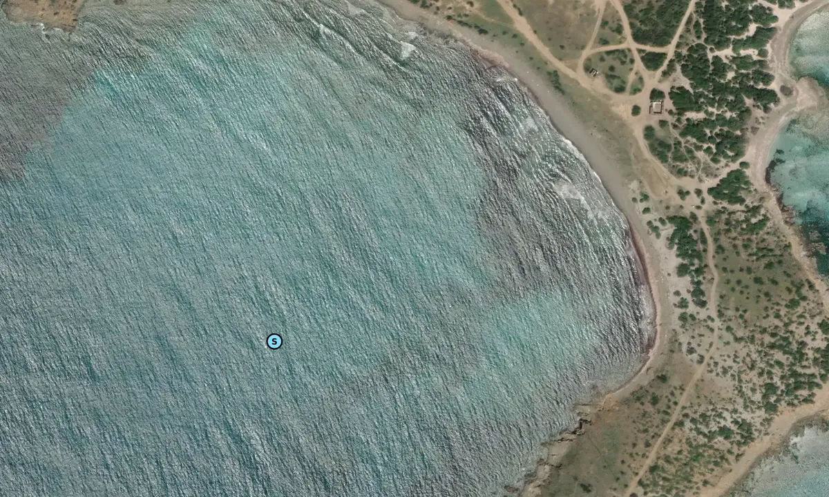Satelite image of Cala Piomba