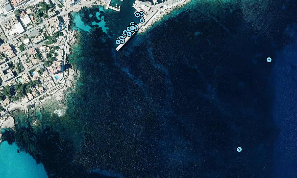 Satelite image of Cala Ratjada