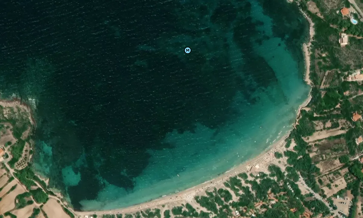 Satelite image of Cala Salina