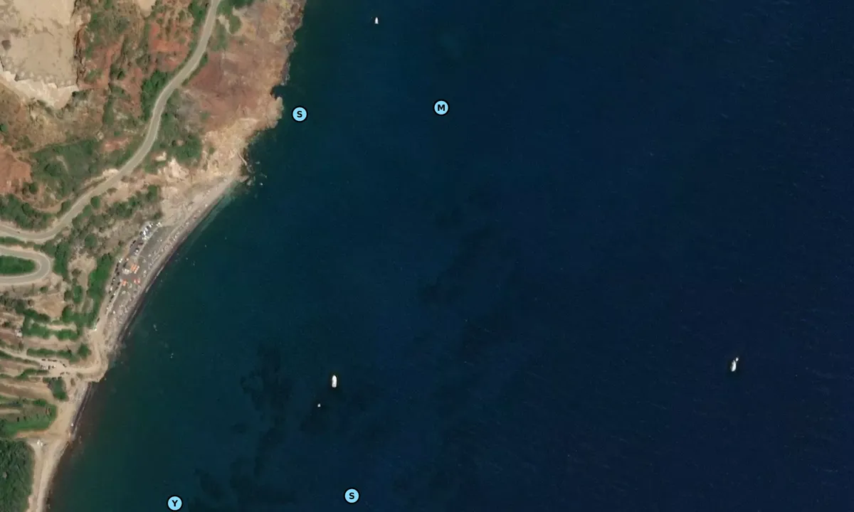 Satelite image of Cala Seregola