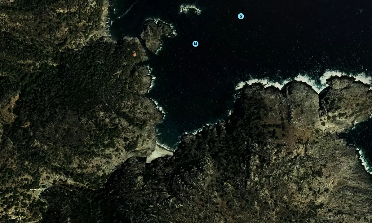 Satelite image of Cala Talabre