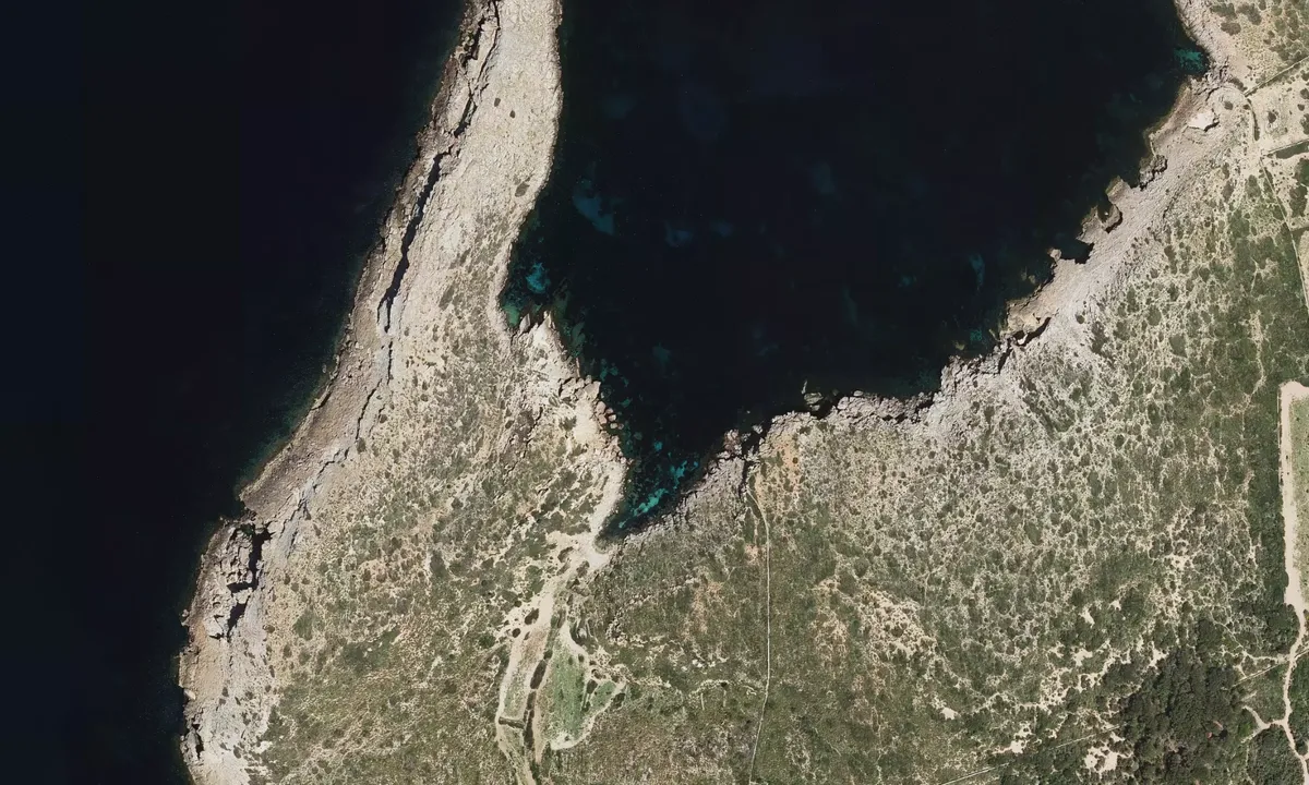 Flyfoto av Cala Torta - Platges de Fornells