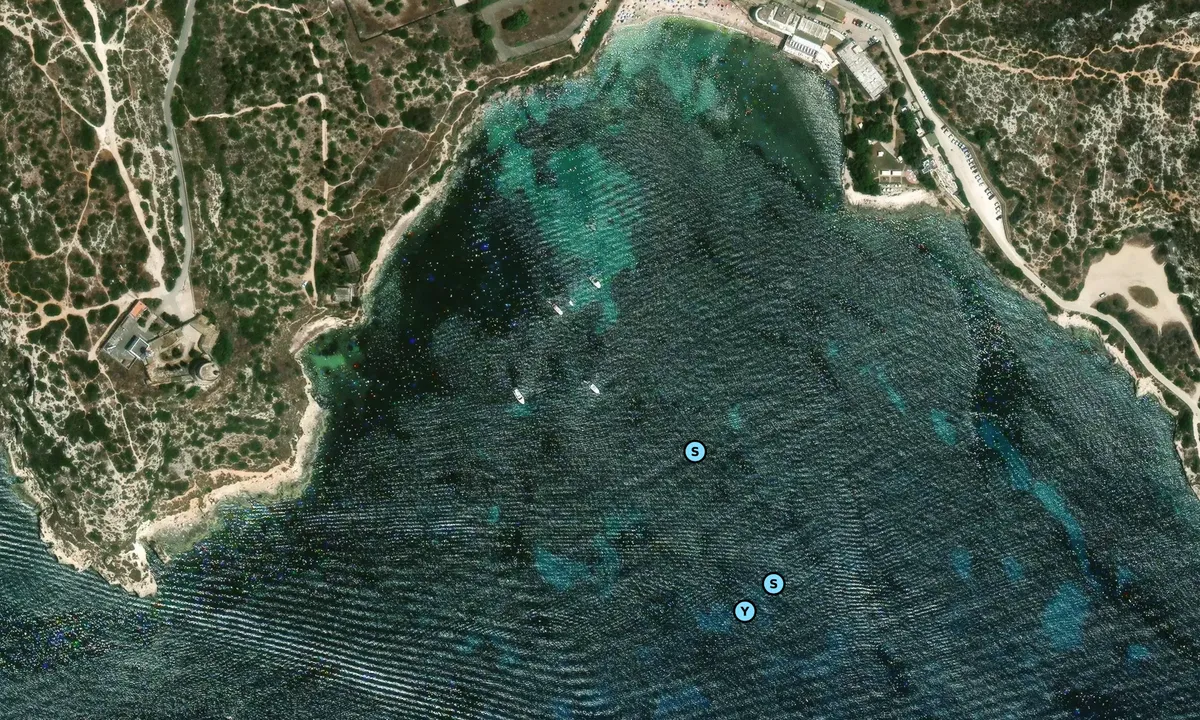 Satelite image of Calamosca