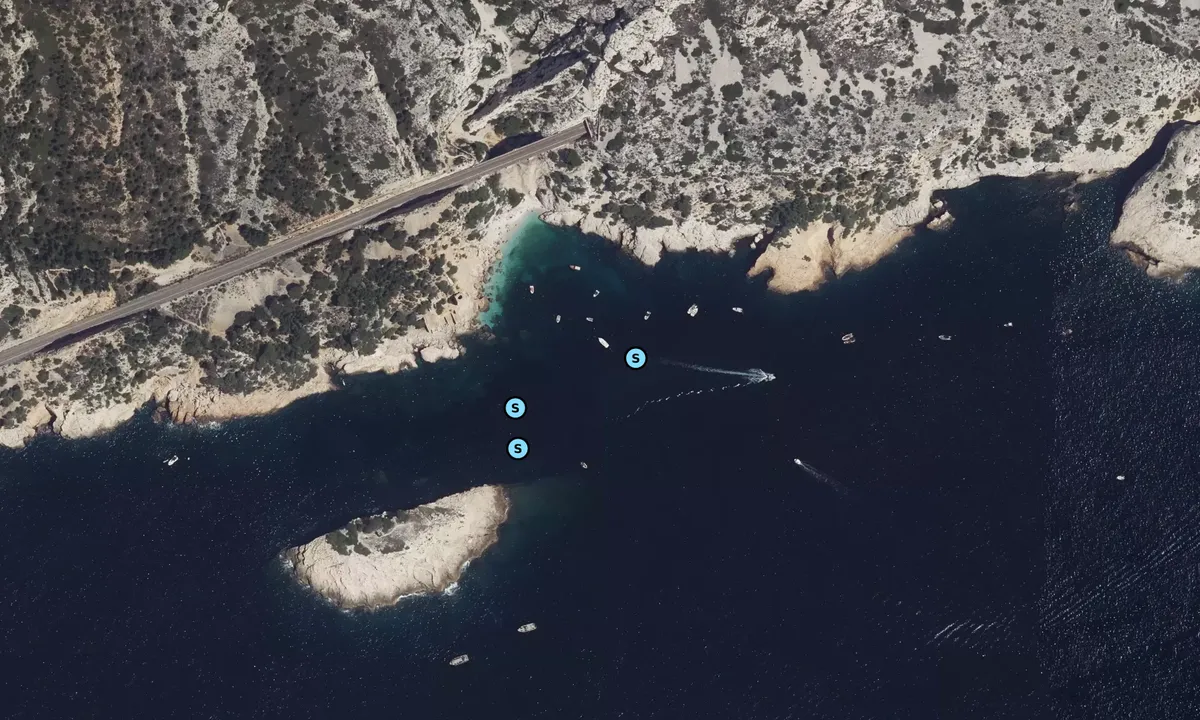 Satelite image of Calanque de l'Everine