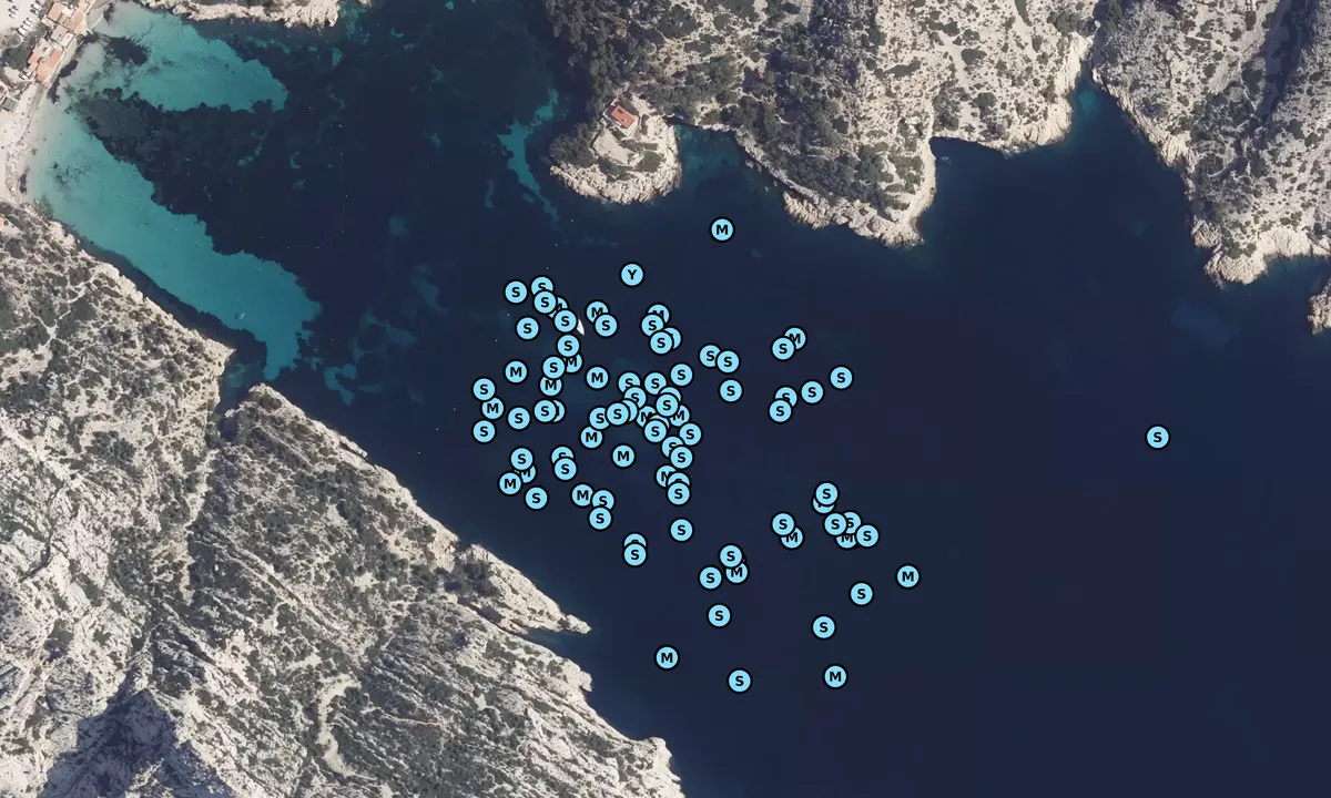 Satelite image of Calanque de Sormiou