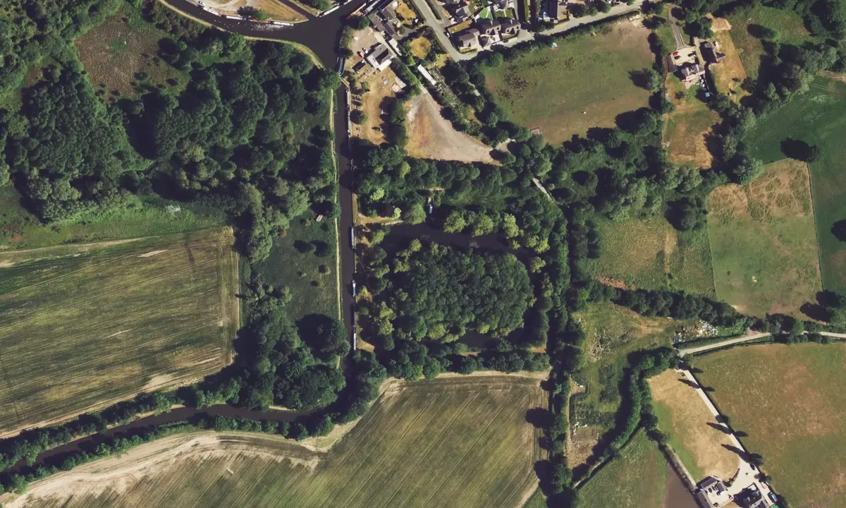 Satelite image of Calf Heath Marina