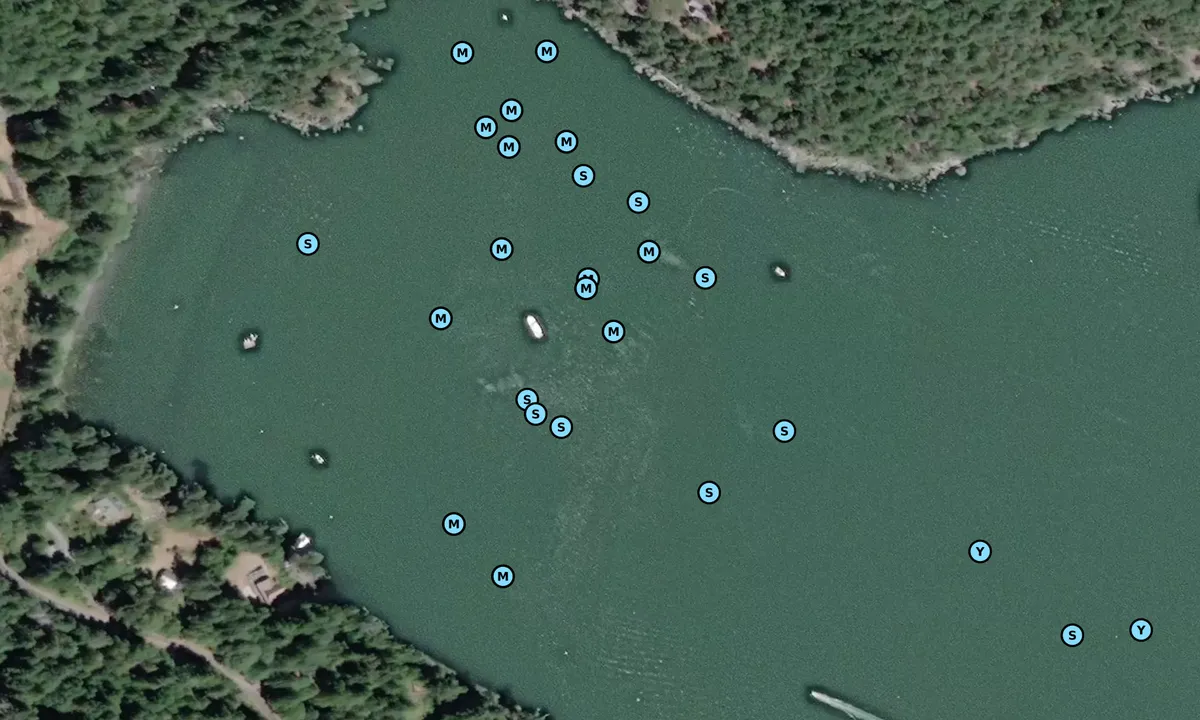 Satelite image of Campbell Bay