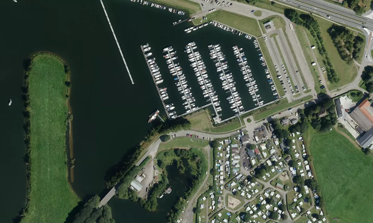 Satelite image of Camping Hatenboer Yacht Harbour