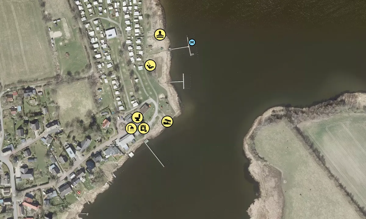 Satelite image of Campingplatz Wees