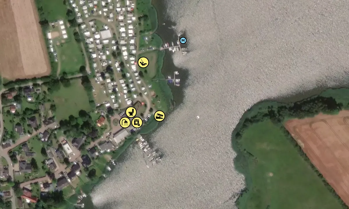 Satelite image of Campingplatz Wees