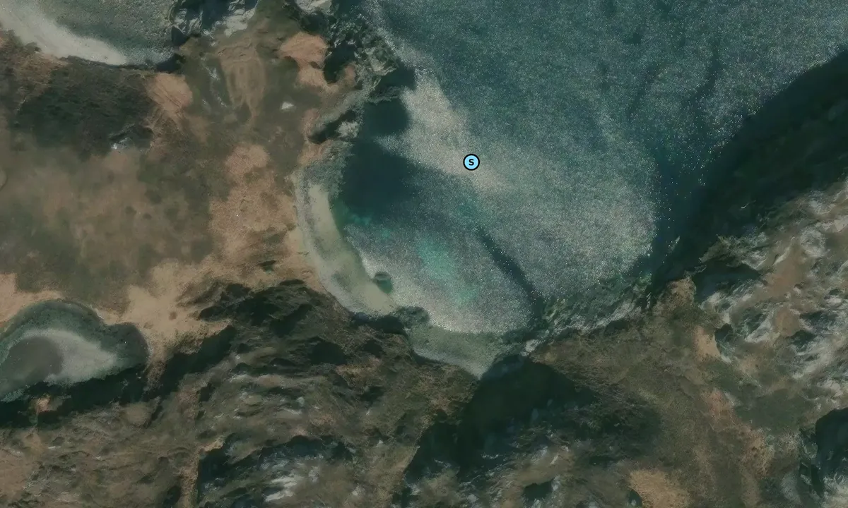 Satelite image of Camus Blair anchorage