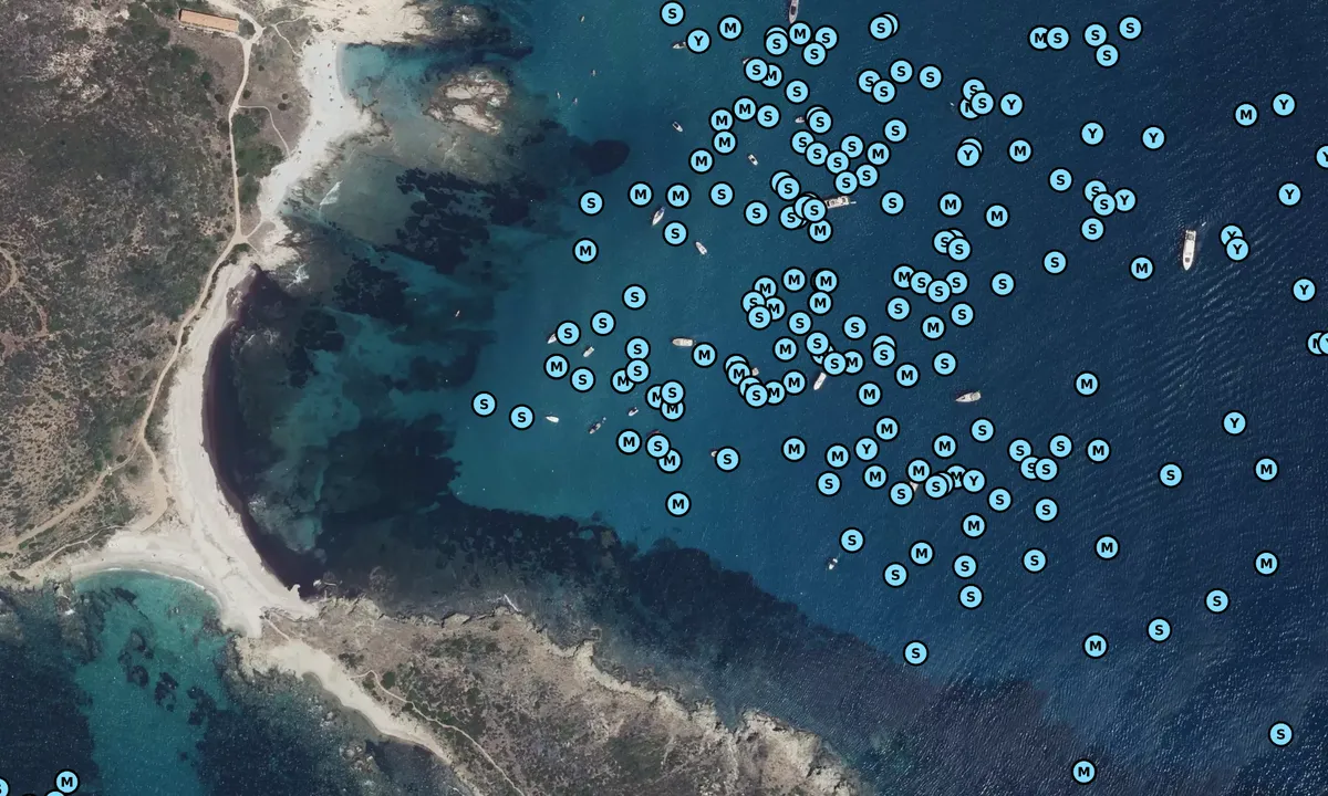 Satelite image of Cap Taillat