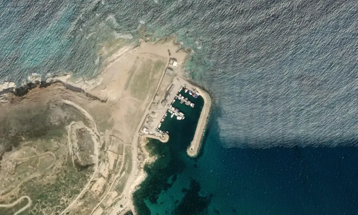 Flyfoto av Cap Zbib
