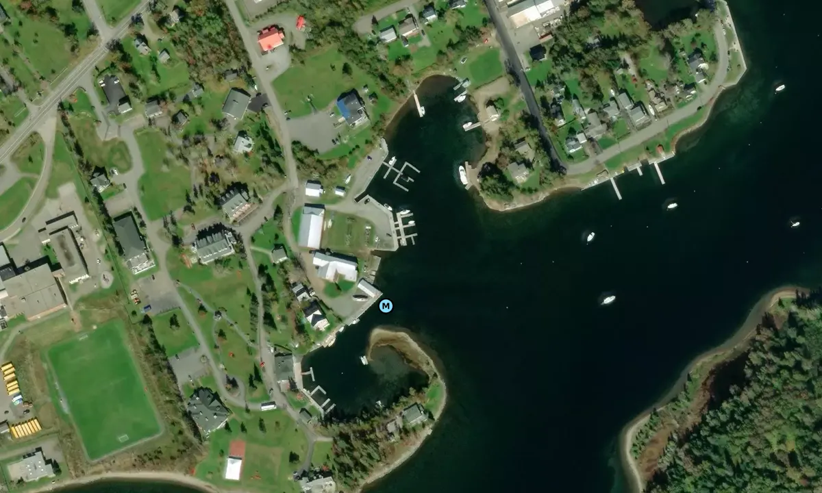 Satelite image of Cape Breton Boatyard *CLOSED*