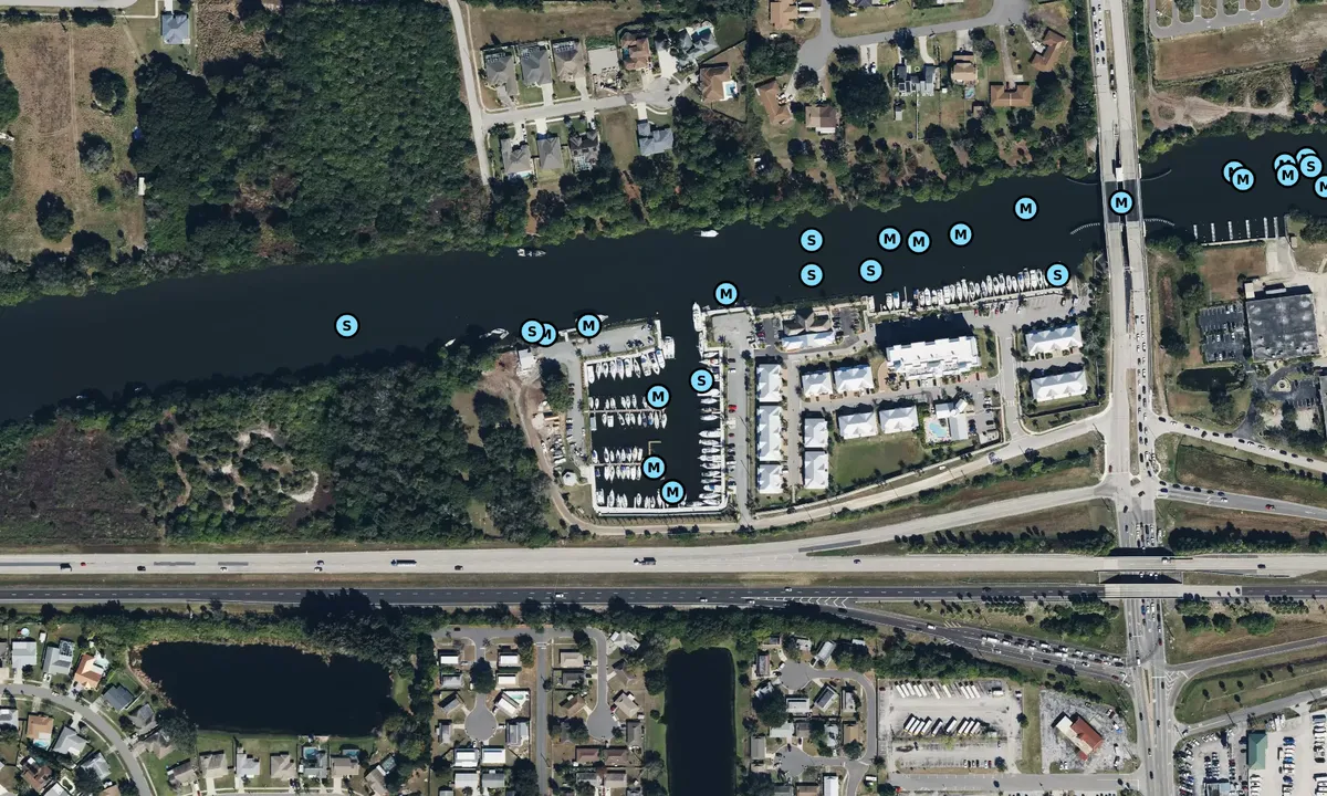 Satelite image of Cape Crossing Resort & Marina