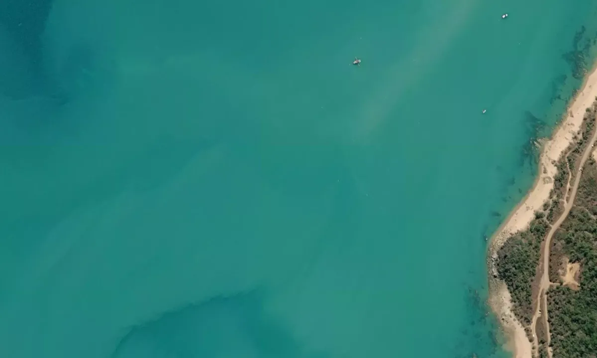 Flyfoto av cape Gloucester