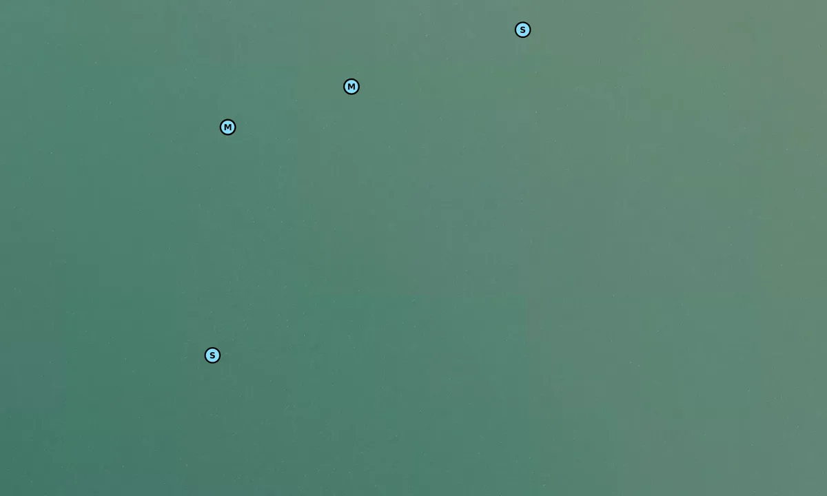 Satelite image of Cape Sable Beach