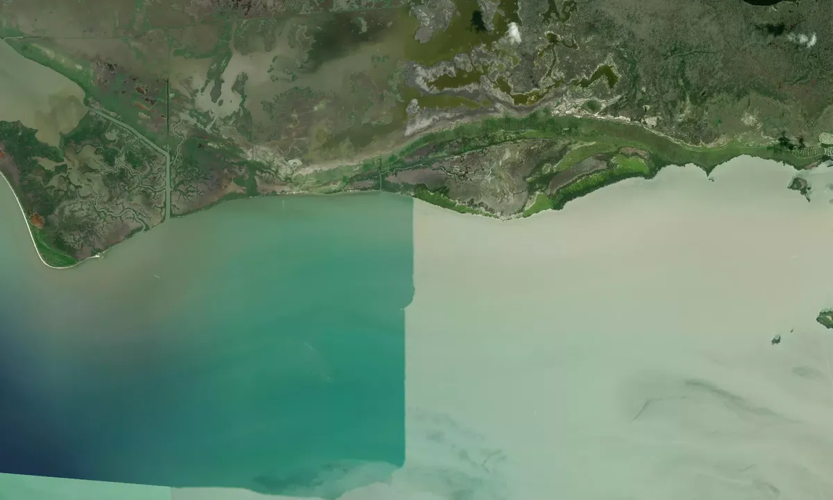 Flyfoto av Cape Sable Hideout