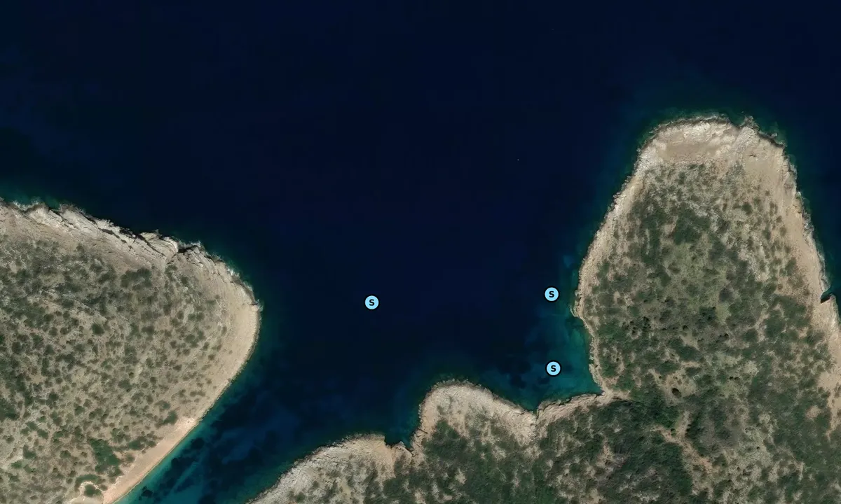 Satelite image of Cape Skyli - East