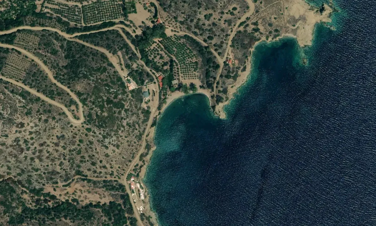 Satelite image of Cape Spadi