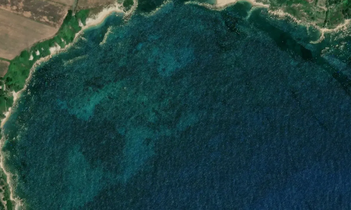 Satelite image of Capo Colonna
