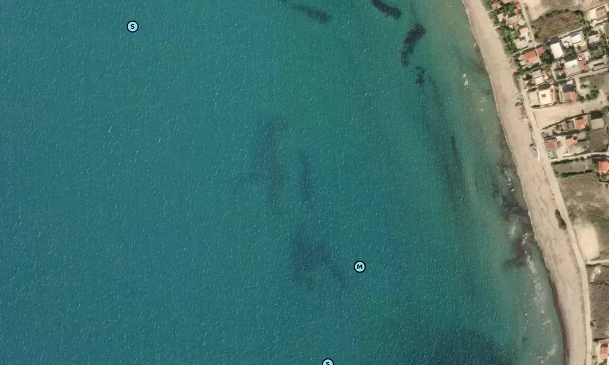 Satelite image of Capo San Marco