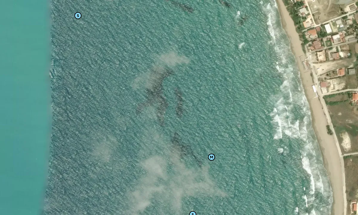 Satelite image of Capo San Marco