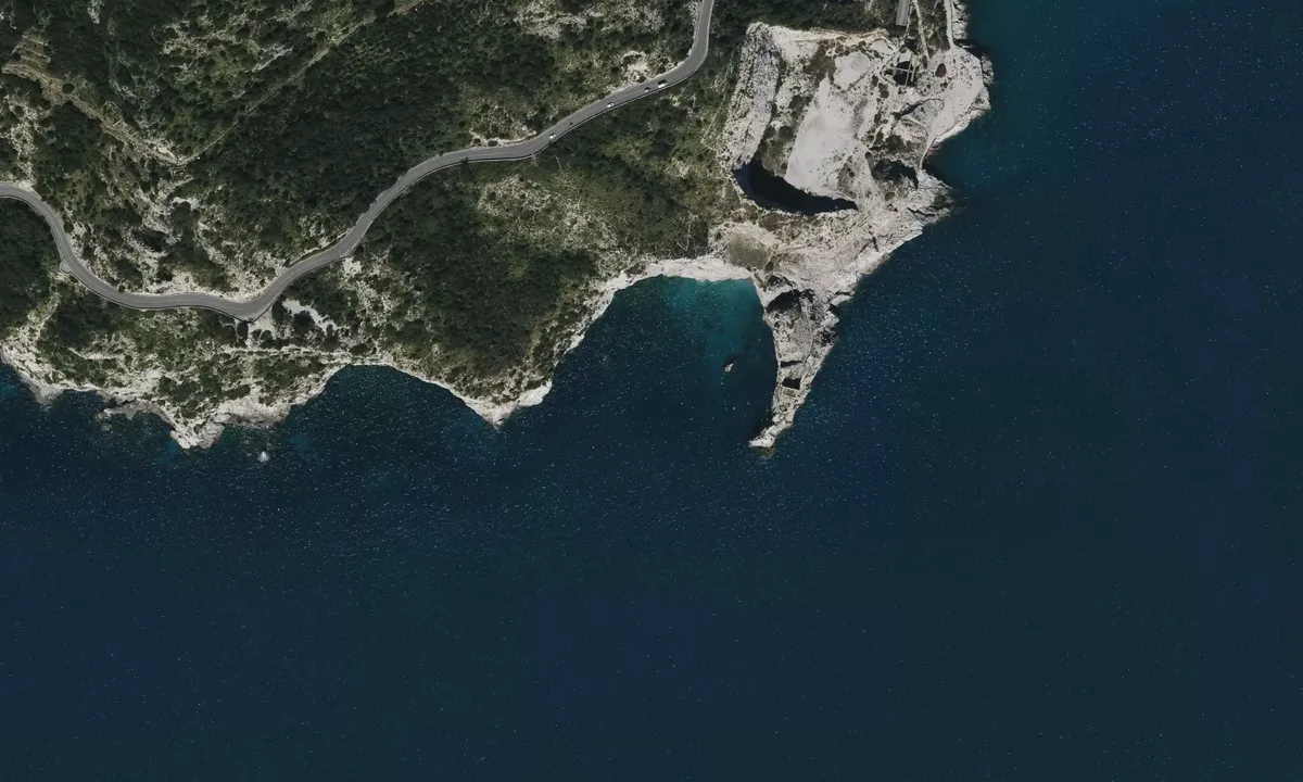 Satelite image of Capo Tummolo