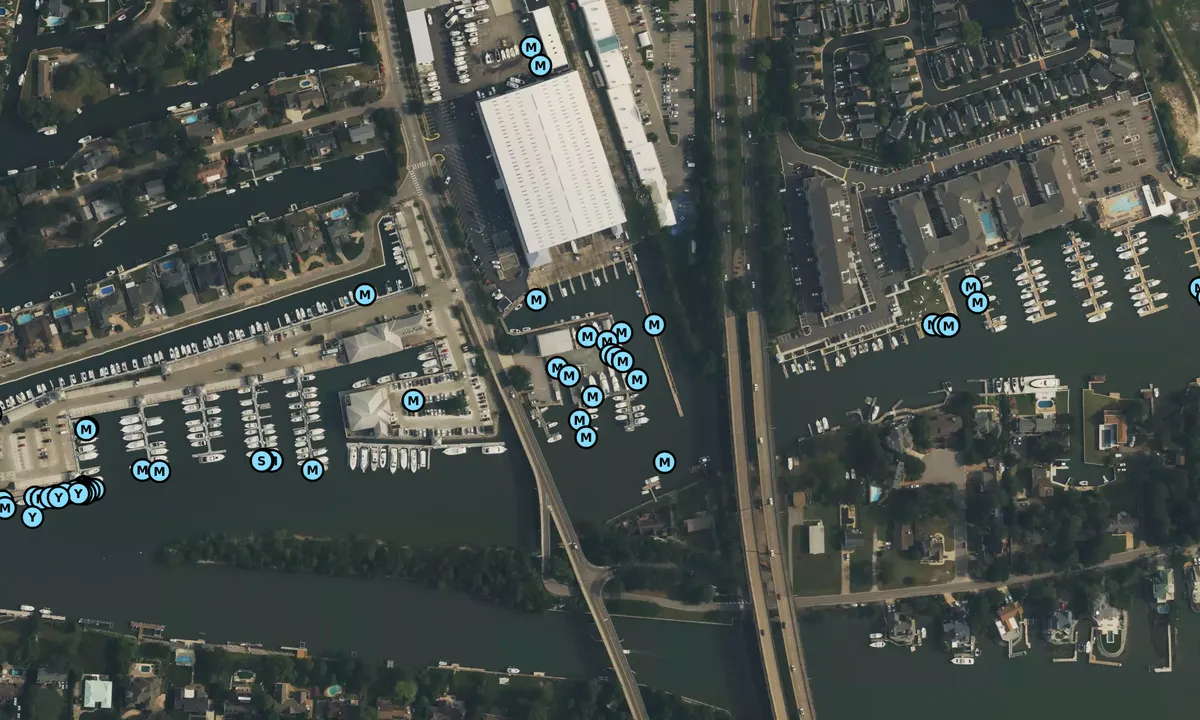 Satelite image of Capps Boatworks